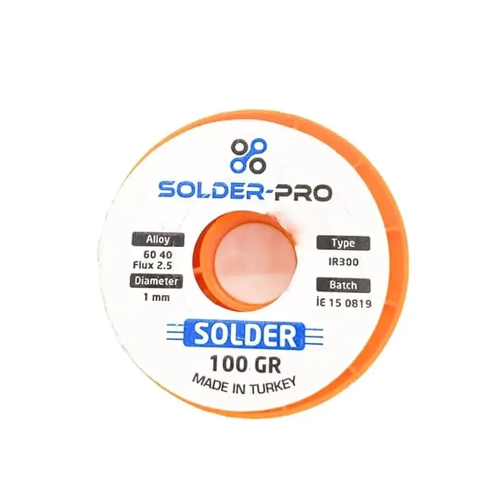 Solder Wire, Tin-Lead Alloy, Multiple Diameters and Weights for Precision Electronics Soldering (1MM 100GRAMS)