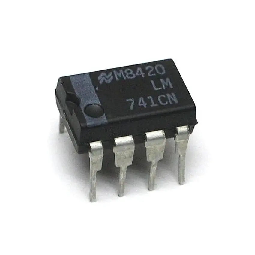 LM741CN DIP-8 Operational Amplifier