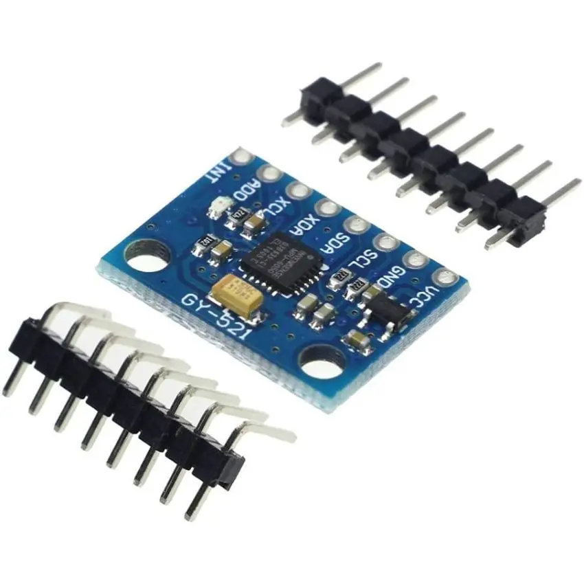 GY-521 (MPU-6050) 6-Axis Gyroscope and Accelerometer—I2C Interface, Motion Detection
