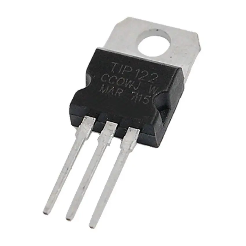 TIP122, NPN Darlington Transistor, TO-220, 100V, 5A