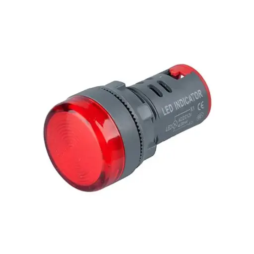 RED LED Indicator AD16-16SM 12V with buzzer