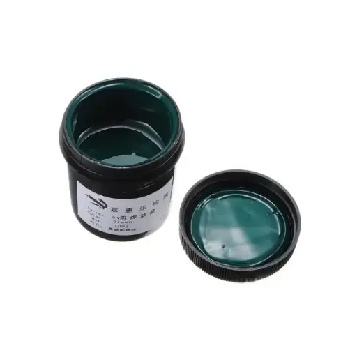 Green 100g PCB UV Curable Solder Mask Repairing Paint Anti-Corrosion